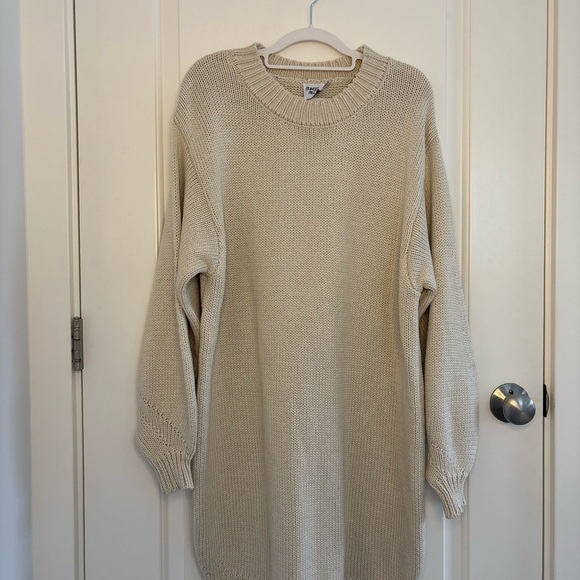 NWOT Princess Polly Harmony Balloon Sleeve Knit Mini Dress - Picture 2 of 5